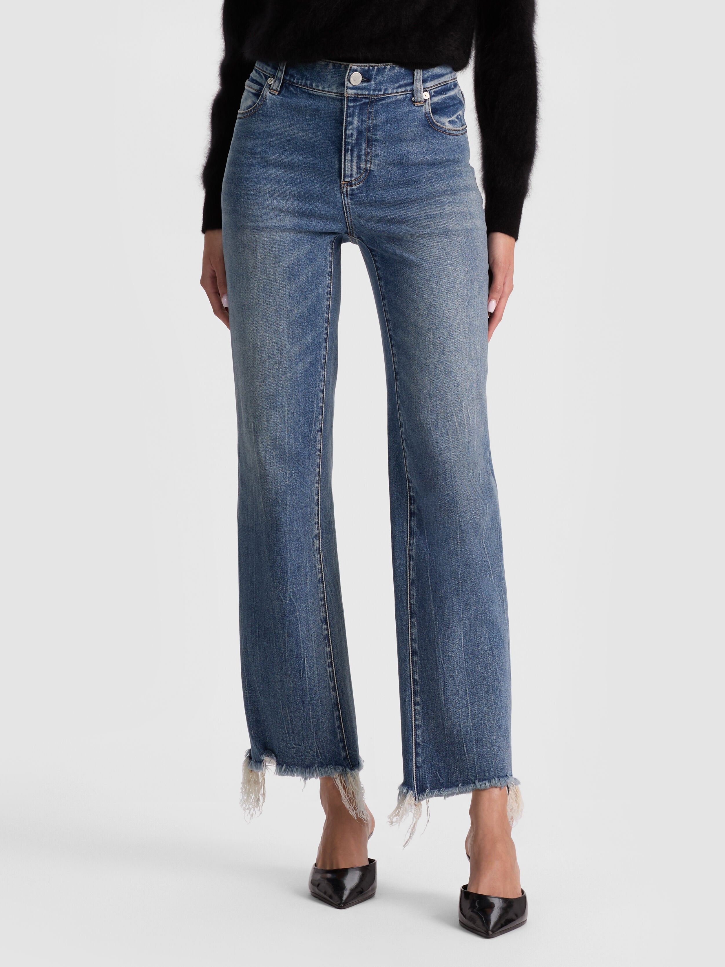 FIERCE JEAN-BROOKLYN BLUE-ALICE + OLIVIA