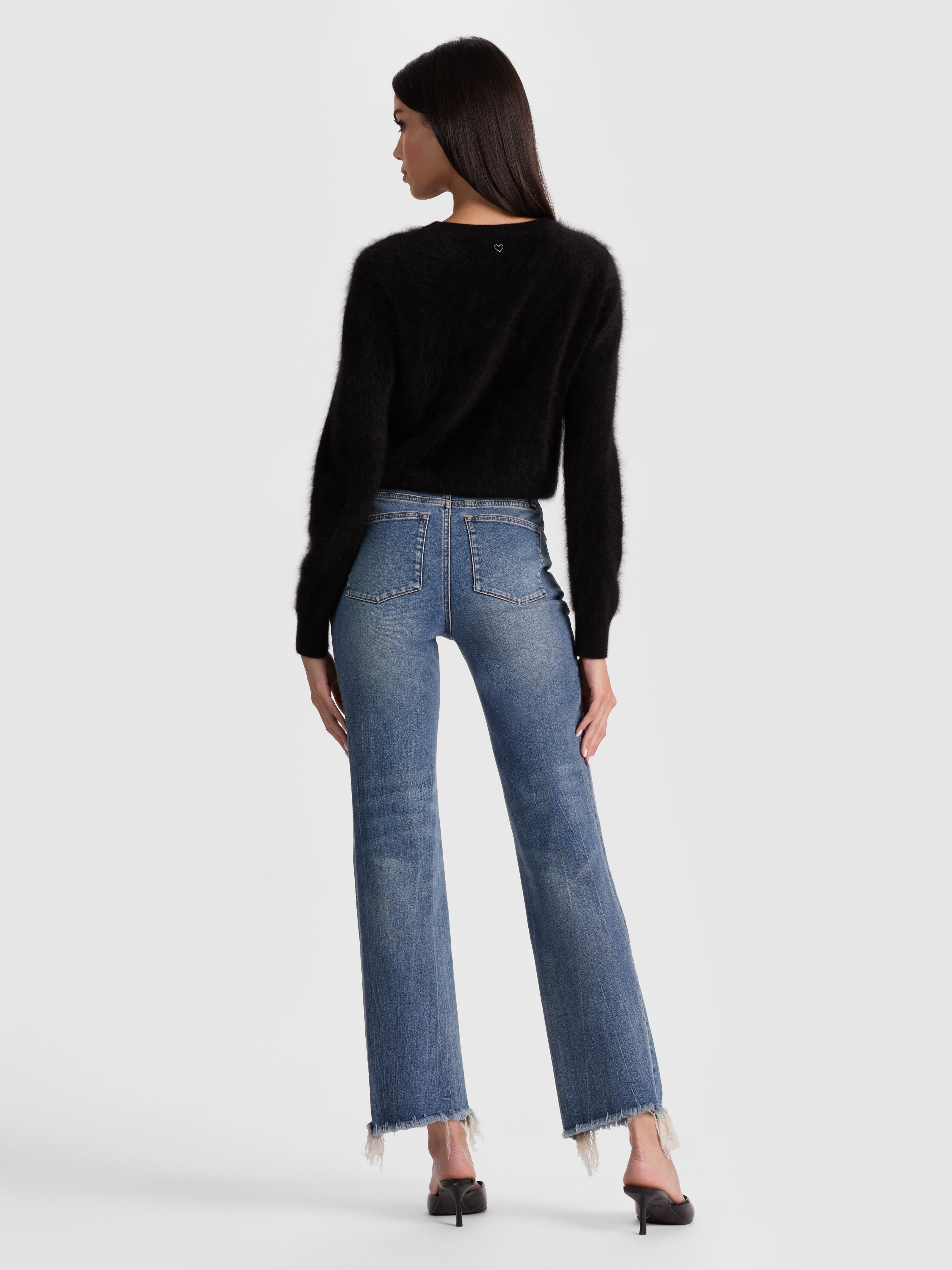 FIERCE JEAN-BROOKLYN BLUE-ALICE + OLIVIA