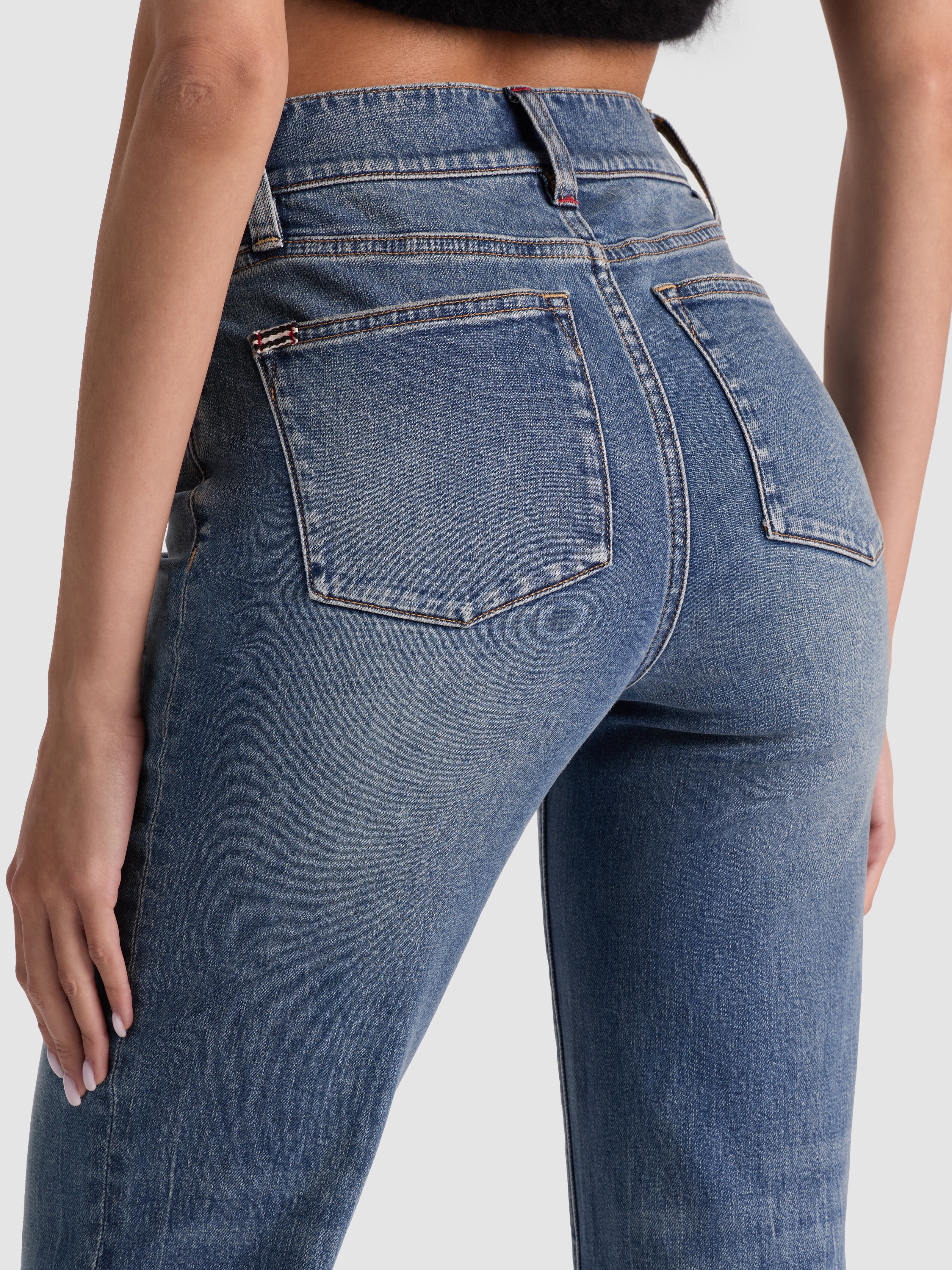 FIERCE JEAN-BROOKLYN BLUE-ALICE + OLIVIA