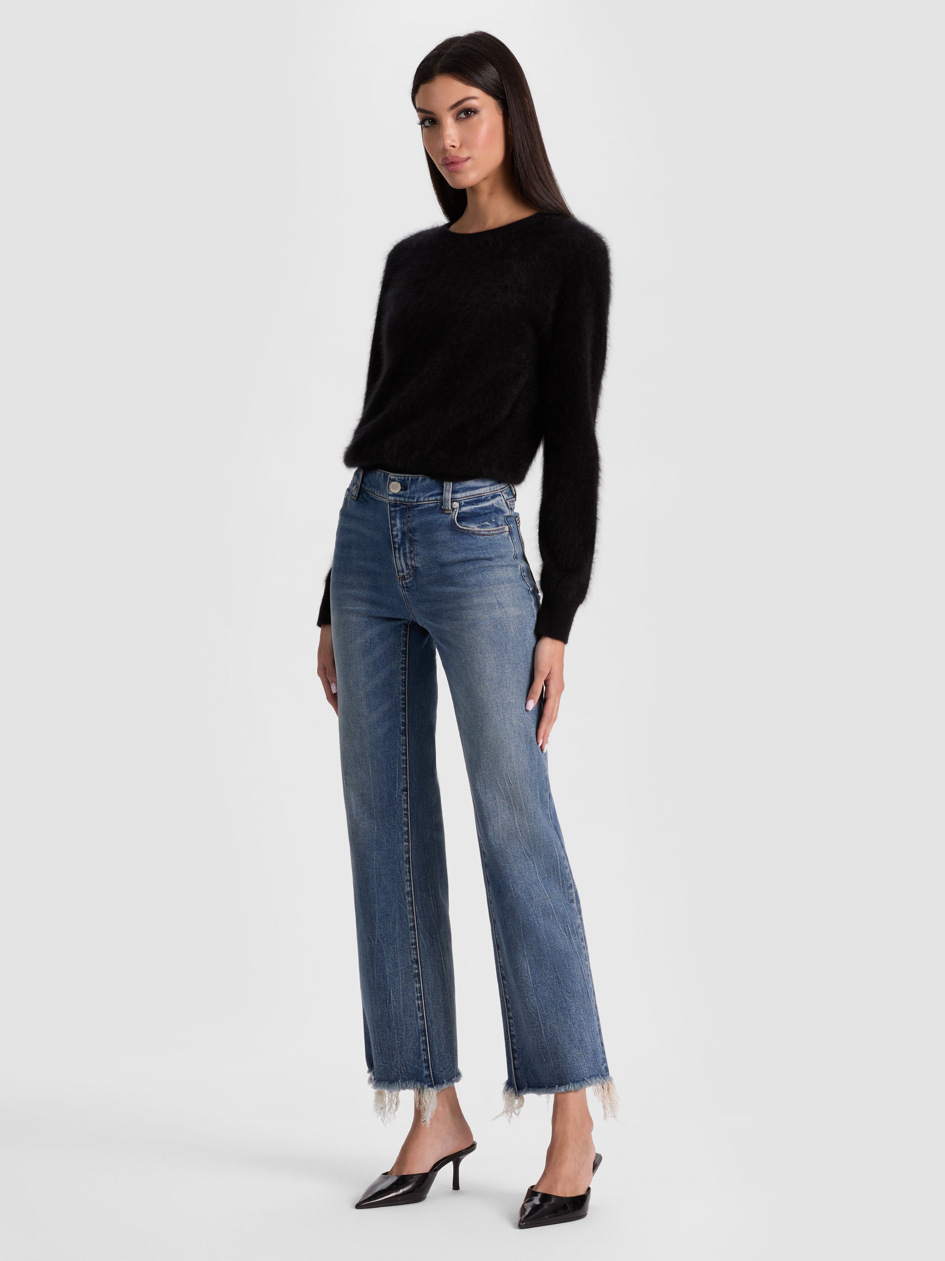 FIERCE JEAN-BROOKLYN BLUE-ALICE + OLIVIA