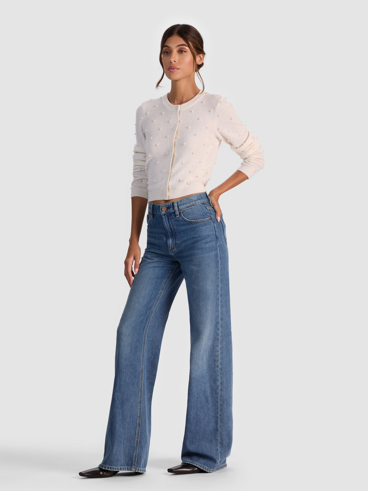 CHIC JEAN-BROOKLYN BLUE-ALICE + OLIVIA