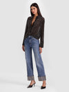 CHIC EMBELLISHED ANKLE JEAN-BROOKLYN BLUE-ALICE + OLIVIA