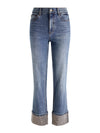 CHIC EMBELLISHED ANKLE JEAN-BROOKLYN BLUE-ALICE + OLIVIA