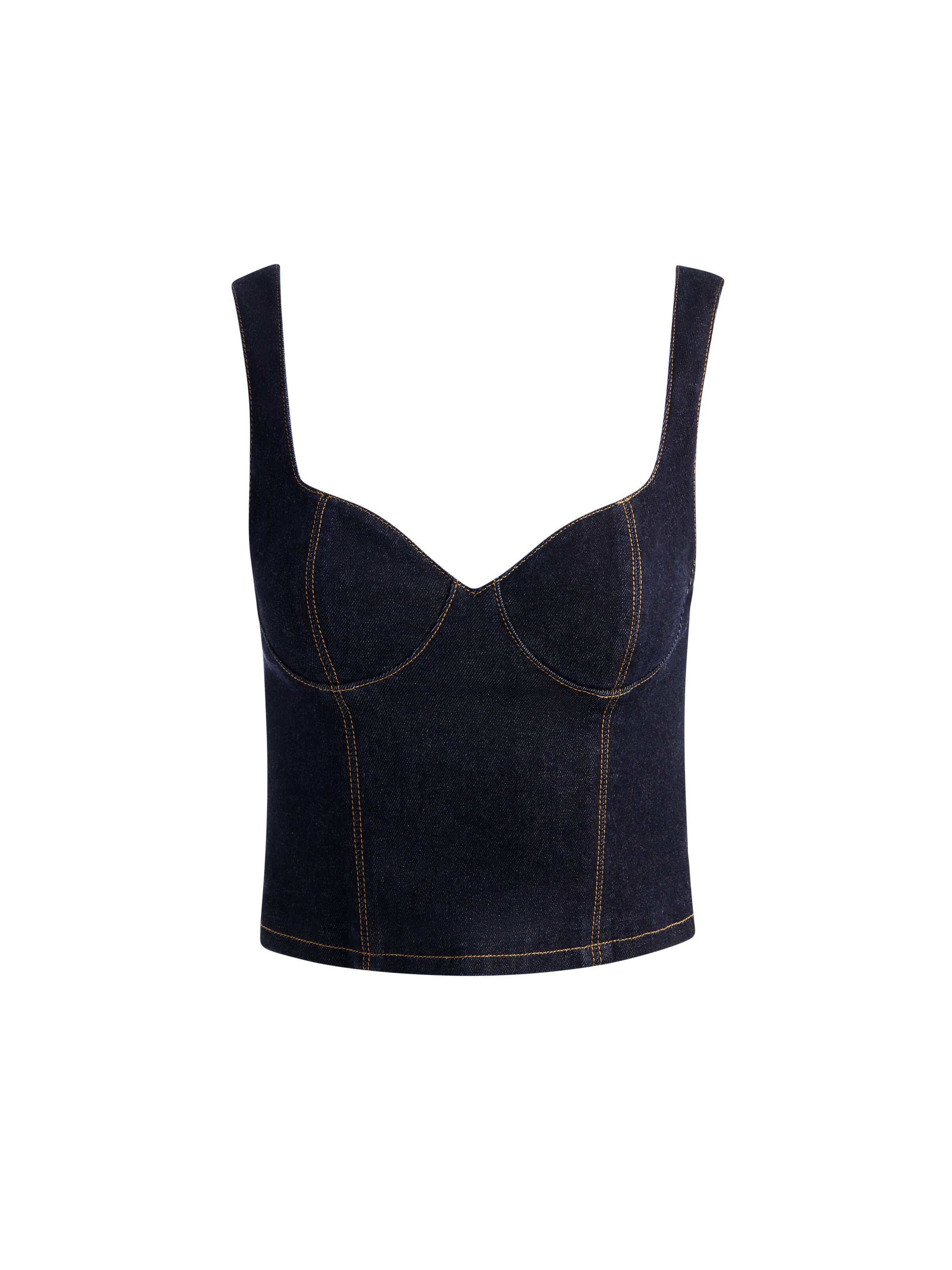 BUSTIER EN JEAN AVA SWEETHEART-ALICE + OLIVIA