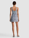 MARYANN LASER-CUT DENIM DRESS-ROCKSTAR BLUE-ALICE + OLIVIA