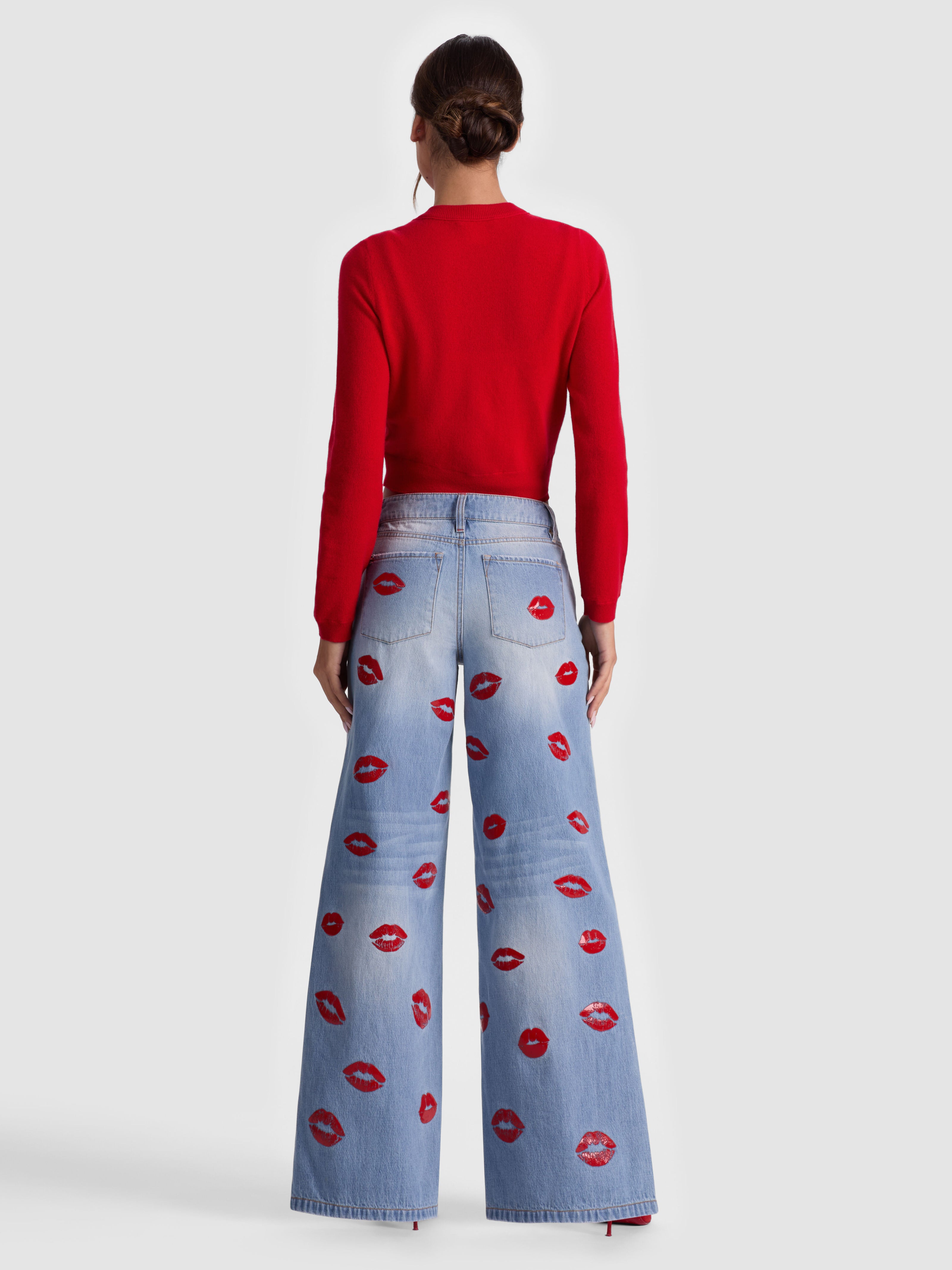 AMAZING JEAN-DENVER BRIGHT BLUE-ALICE + OLIVIA