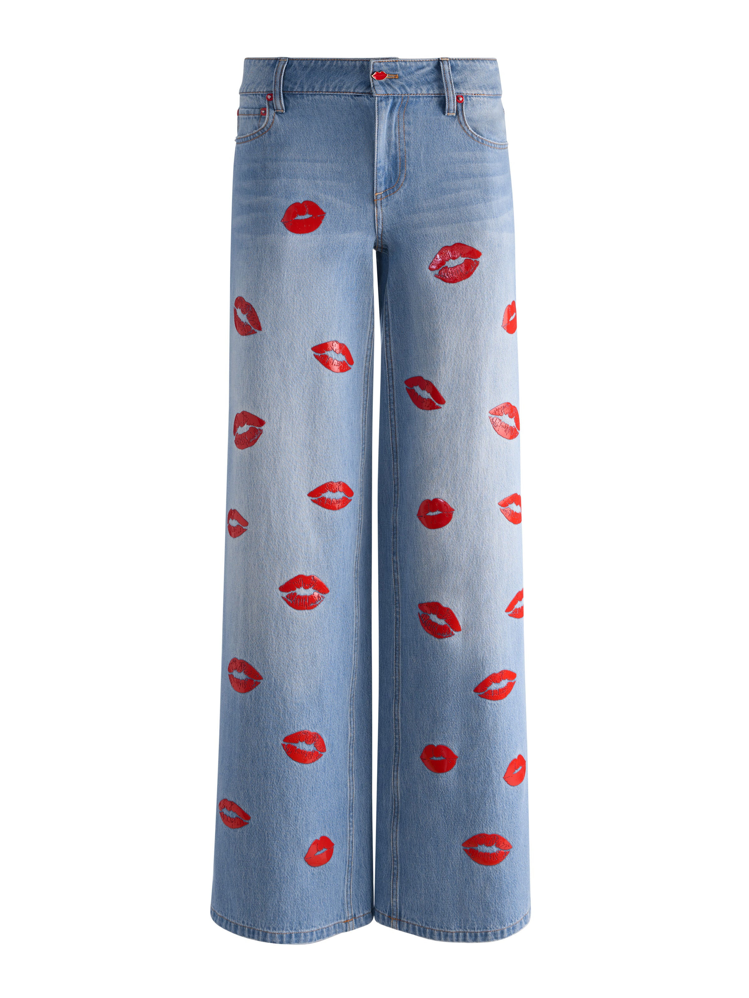 AMAZING JEAN-DENVER BRIGHT BLUE-ALICE + OLIVIA