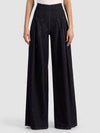 HENRY PLEATED DENIM PANT-DARK RINSE-ALICE + OLIVIA