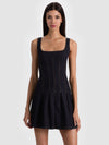 MINIVESTITO IN DENIM HOLLIS-ALICE + OLIVIA