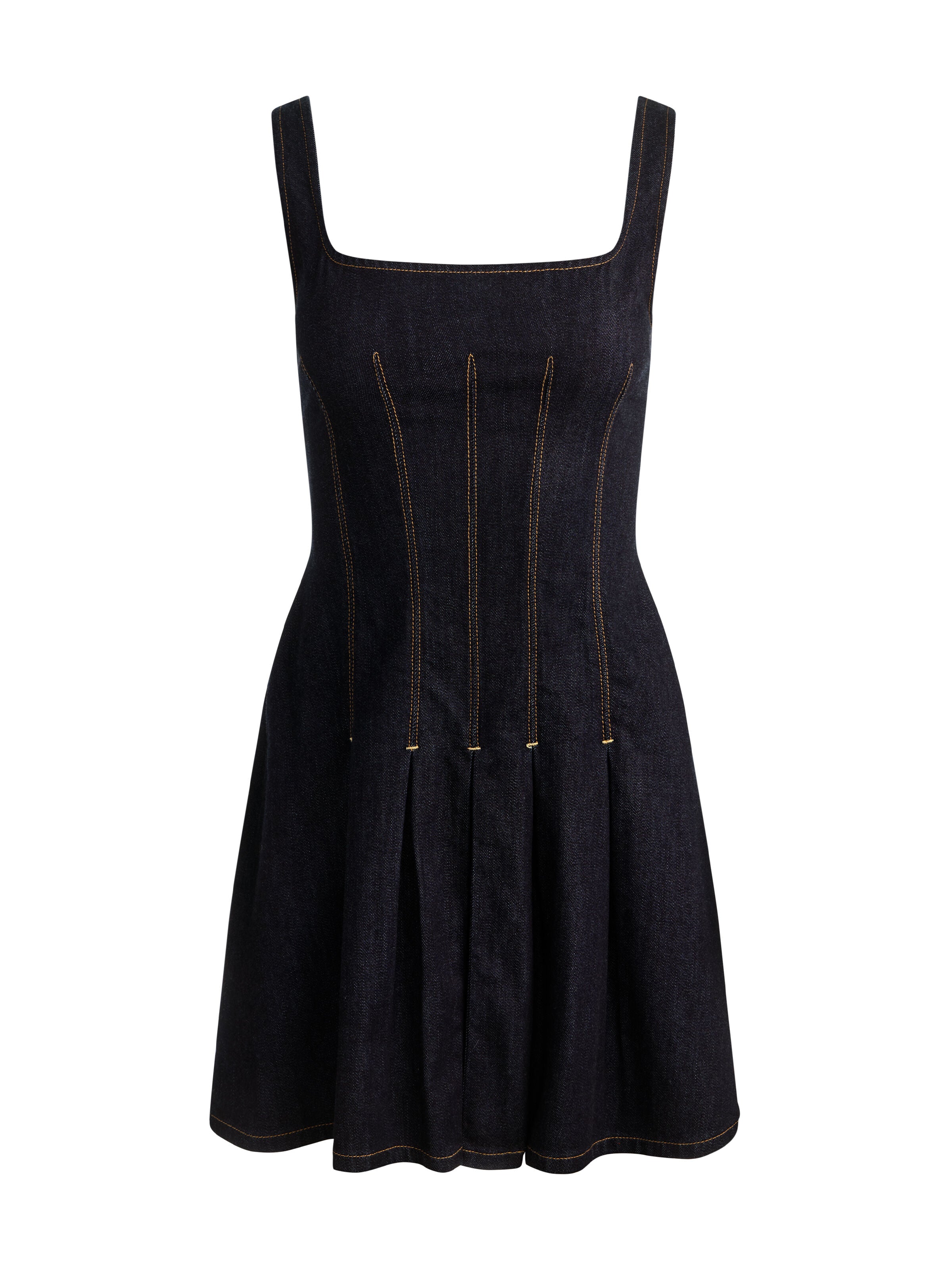 MINIVESTITO IN DENIM HOLLIS-ALICE + OLIVIA