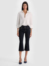 KAI LOW RISE CAPRI JEAN-DARK RINSE-ALICE + OLIVIA