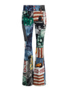 KAI LOW RISE PRINTED JEAN-OPEN ROAD-ALICE + OLIVIA