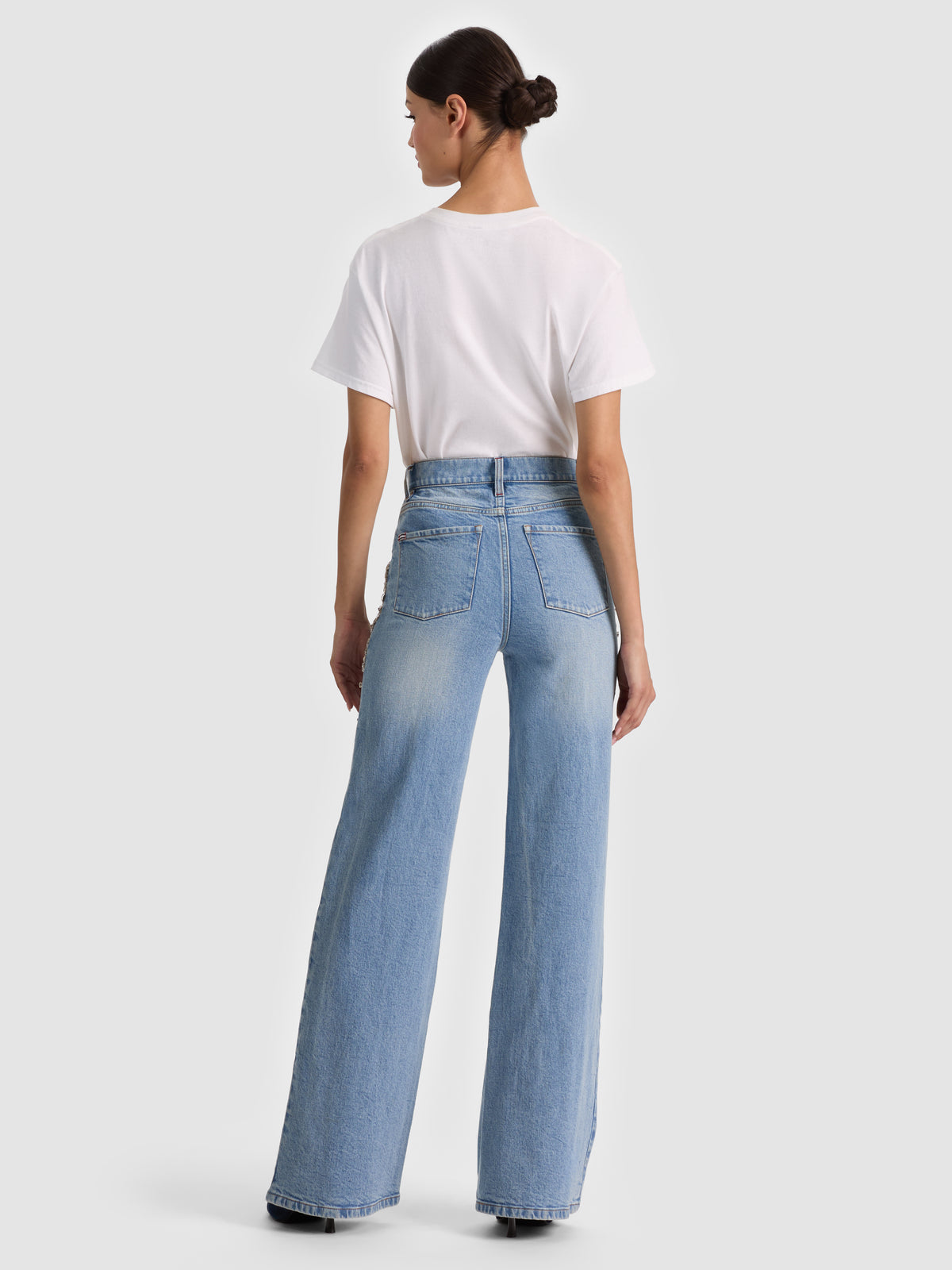 CHIC EMBELLISHED JEAN-CELINE VINTAGE-ALICE + OLIVIA