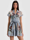 LUCY MINI DENIM SHIRT DRESS-SIERRA VINTAGE/MULTI-ALICE + OLIVIA