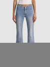 CHELSEA CROPPED FLARE JEAN-EDIE WASH-ALICE + OLIVIA