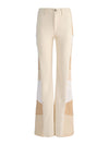 BEAUTIFUL VEGAN PATCHWORK JEAN-OFF WHITE/MULTI-ALICE + OLIVIA