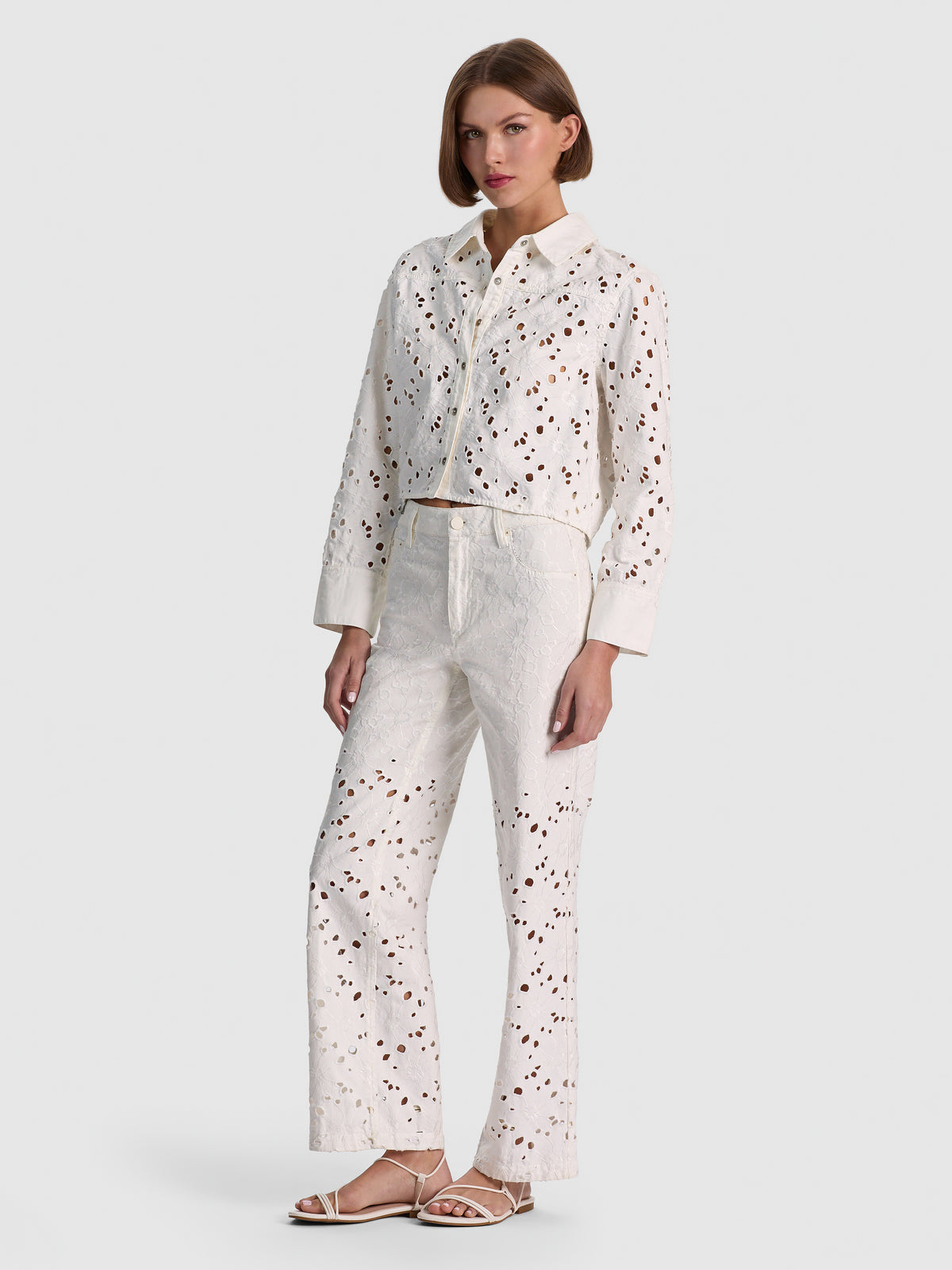FINELY DENIM BUTTON DOWN - OFF WHITE