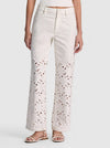 CHIC LASER-CUT JEAN-OFF WHITE-ALICE + OLIVIA