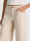 CLAYTON LR ROLL CUFF RELAXED CROPPED JEAN-NATURAL-ALICE + OLIVIA