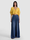 BLAIRE PLEATED JEAN-BROOKLYN BLUE-ALICE + OLIVIA