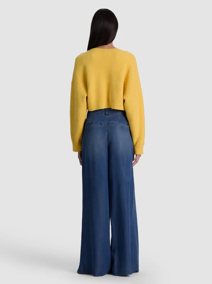 BLAIRE PLEATED JEAN-BROOKLYN BLUE-ALICE + OLIVIA