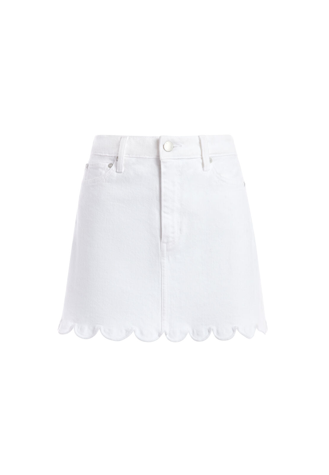 BONNE JUPE COURTE ÉVASÉE TAILLE HAUTE-ALICE + OLIVIA