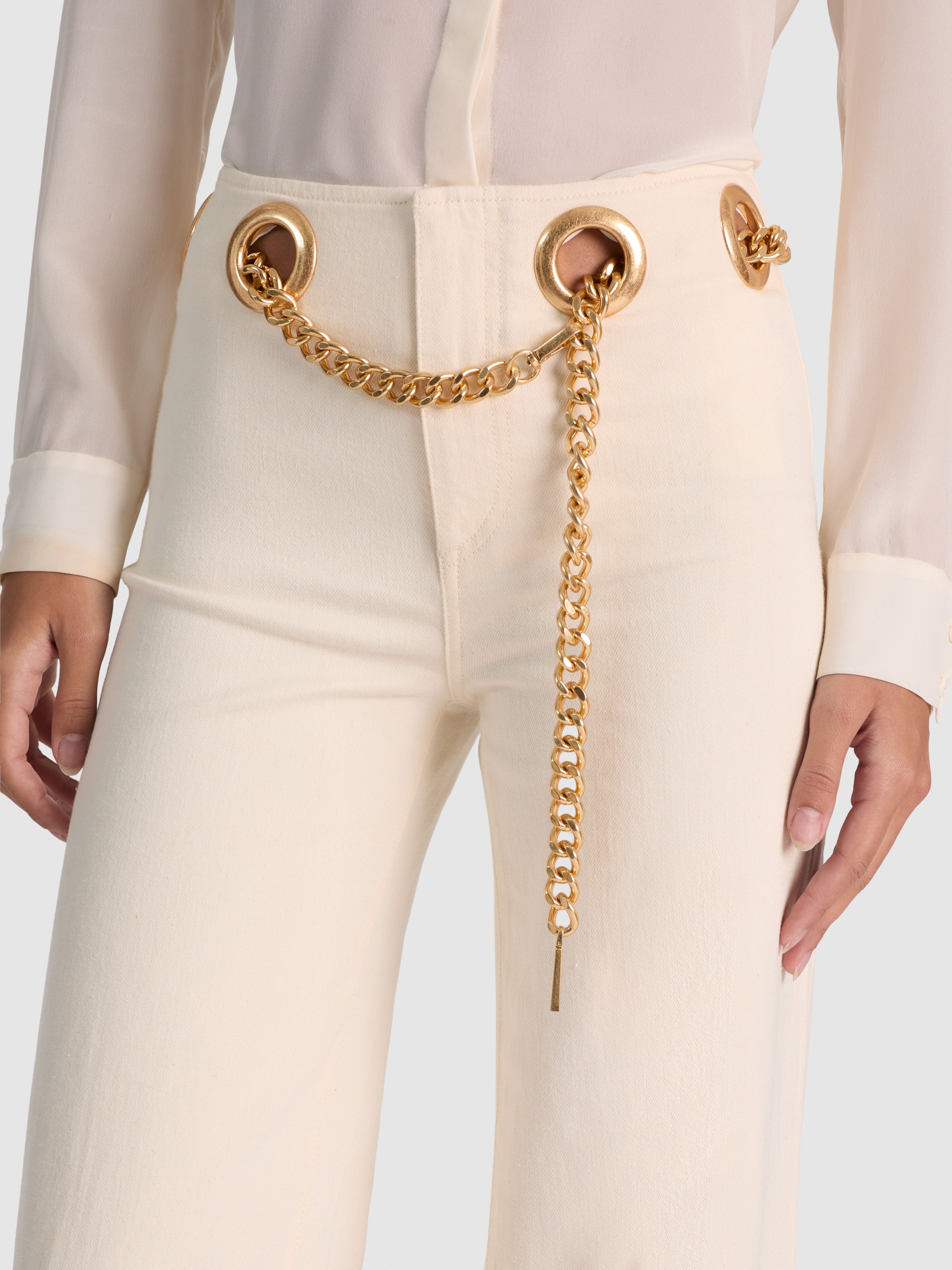 JASPER CHAIN BELT JEAN-ALICE + OLIVIA
