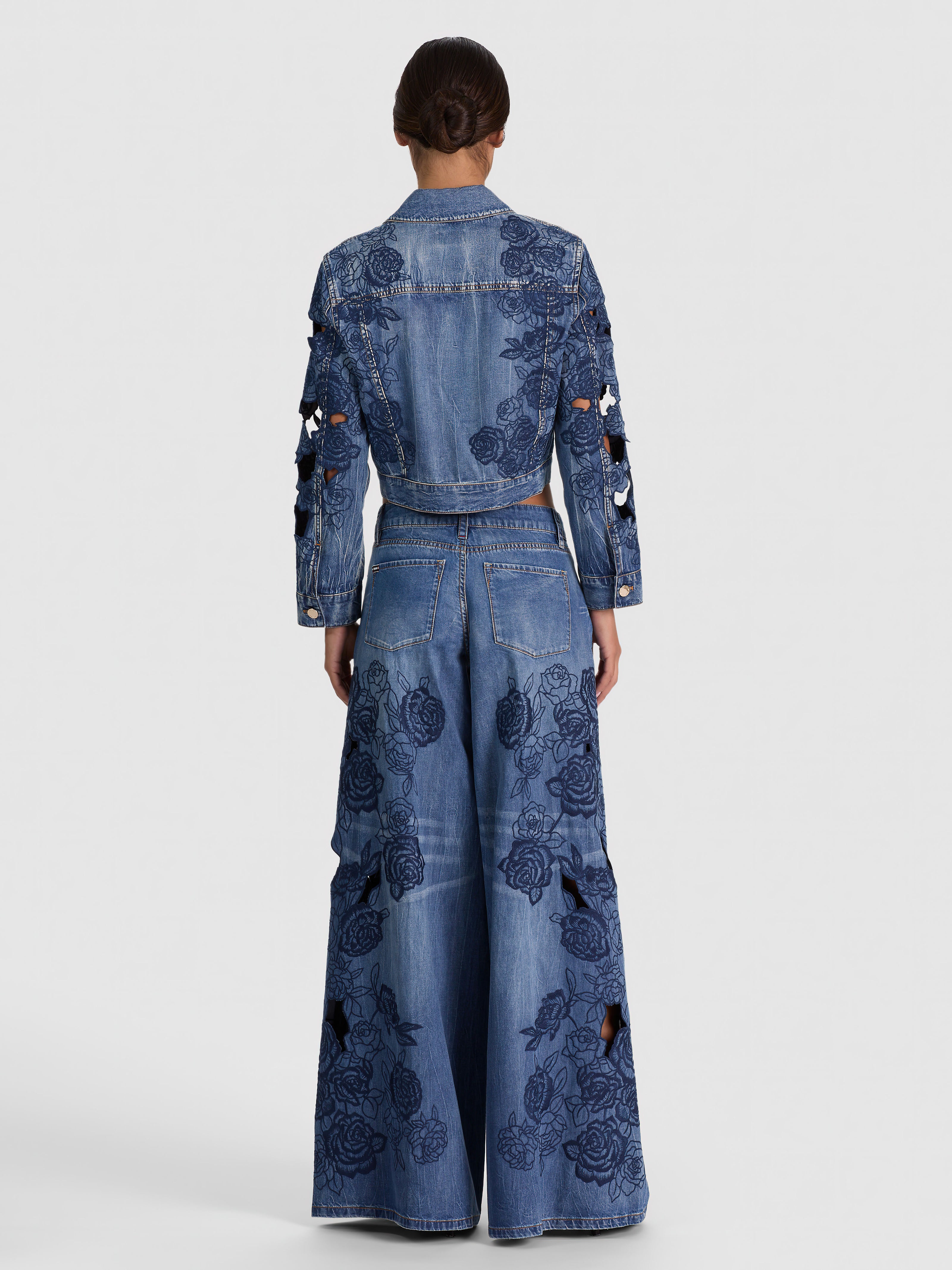CHLOE GIUBBOTTO JEANS-ALICE + OLIVIA