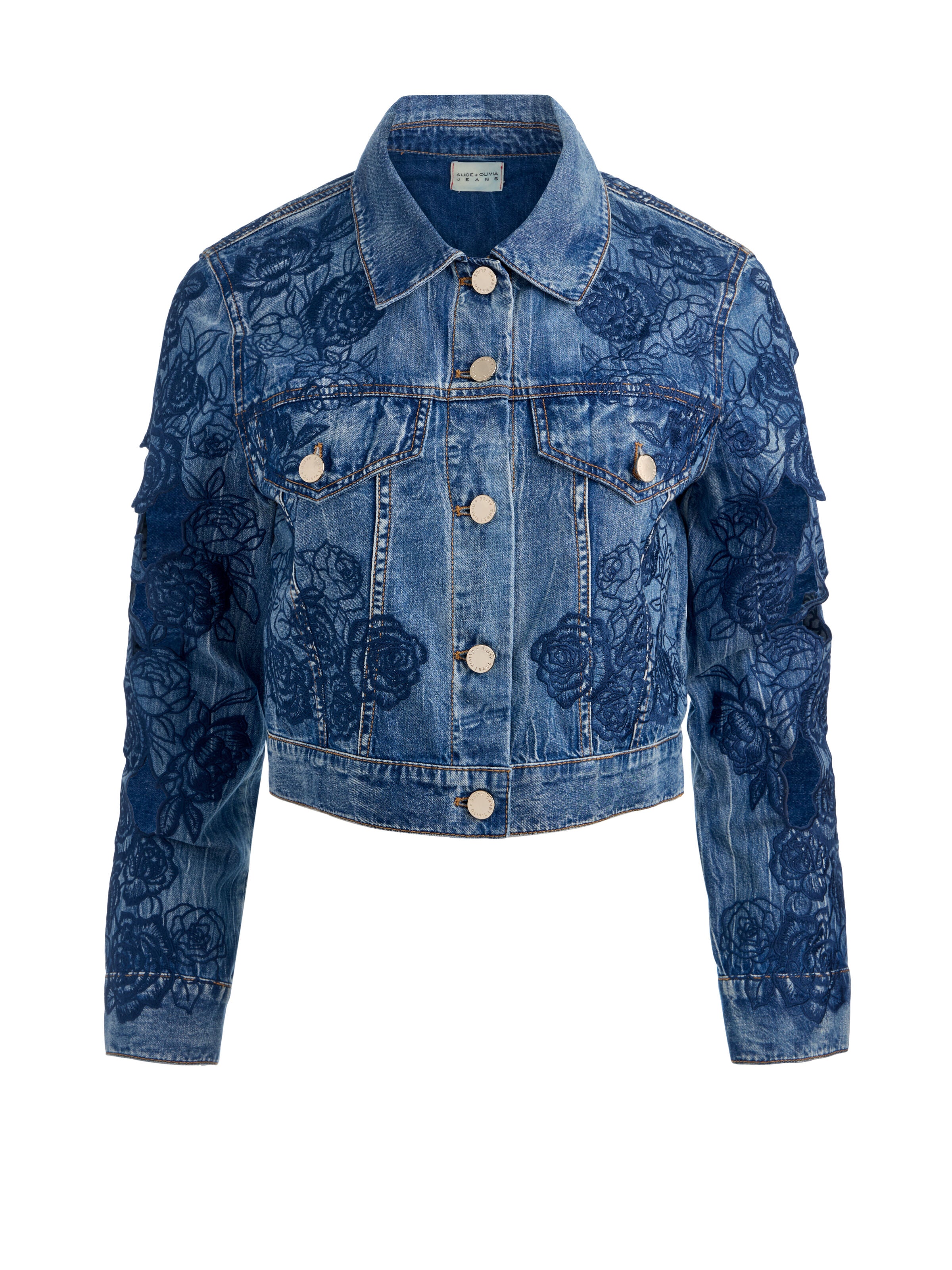 CHLOE DENIM JACKET - BROOKLYN BLUE