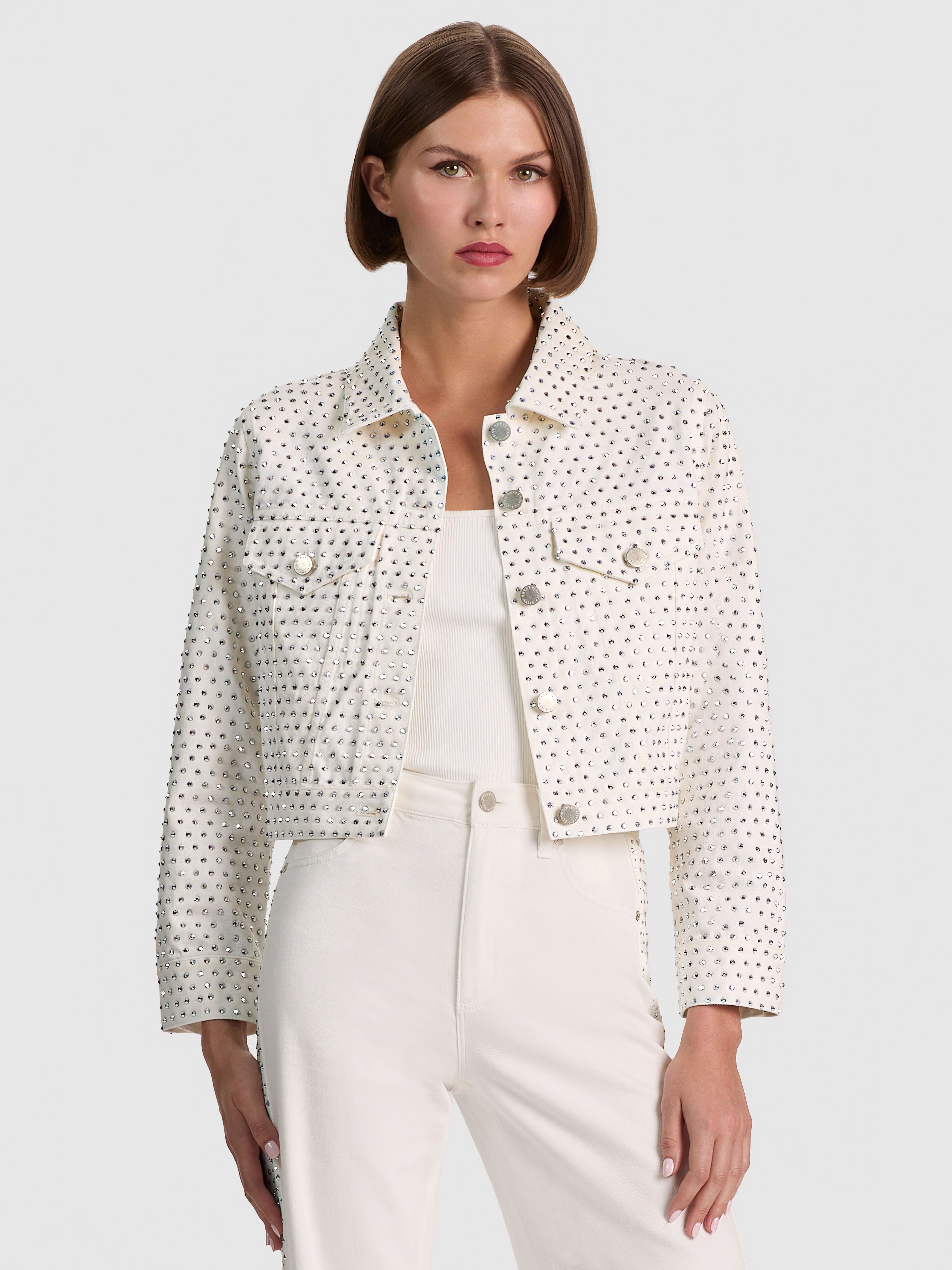 GIACCA DI JEANS CHLOE-ALICE + OLIVIA