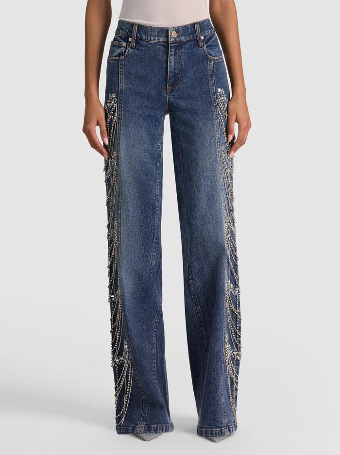 ROXIE LR JEAN ORNÉ CÔTURE CF-ALICE + OLIVIA