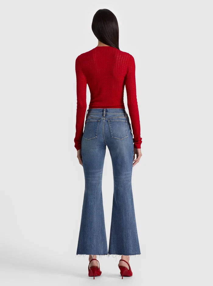 JEAN BOOTCUT COURT LESLIE LR-ALICE + OLIVIA