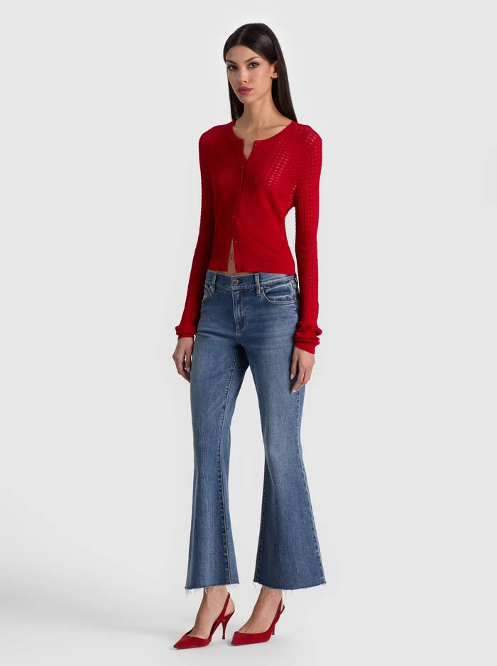 JEAN BOOTCUT COURT LESLIE LR-ALICE + OLIVIA