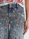 AMAZING EMBELLISHED JEAN-FIONA VINTAGE BLUE-ALICE + OLIVIA