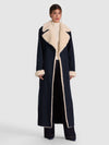MANTEAU TRENCH EN DENIM FAUX MOUTON NÉVADA-ALICE + OLIVIA