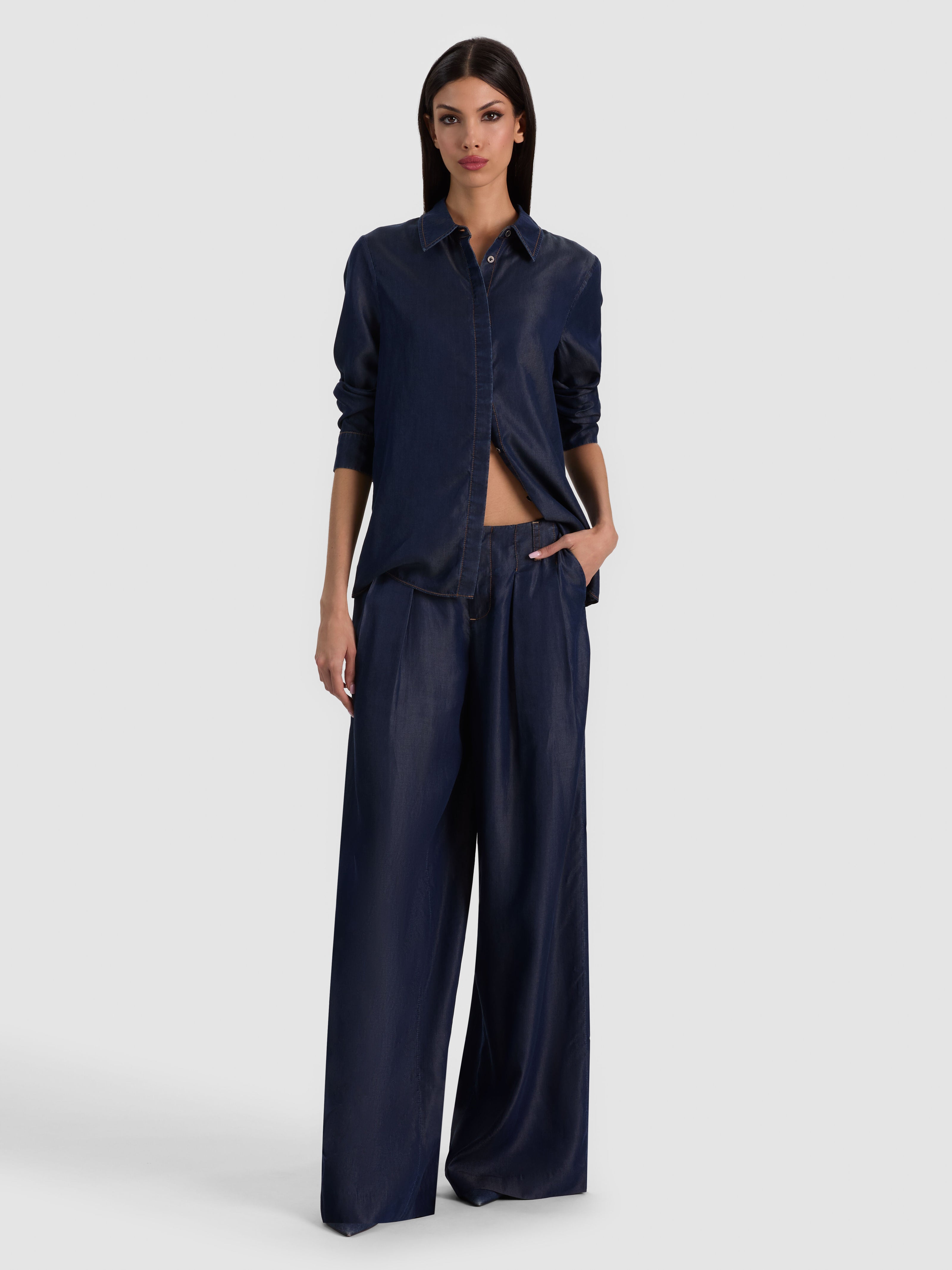 ELIAS DOPPIA PINCES JEANS-ALICE + OLIVIA