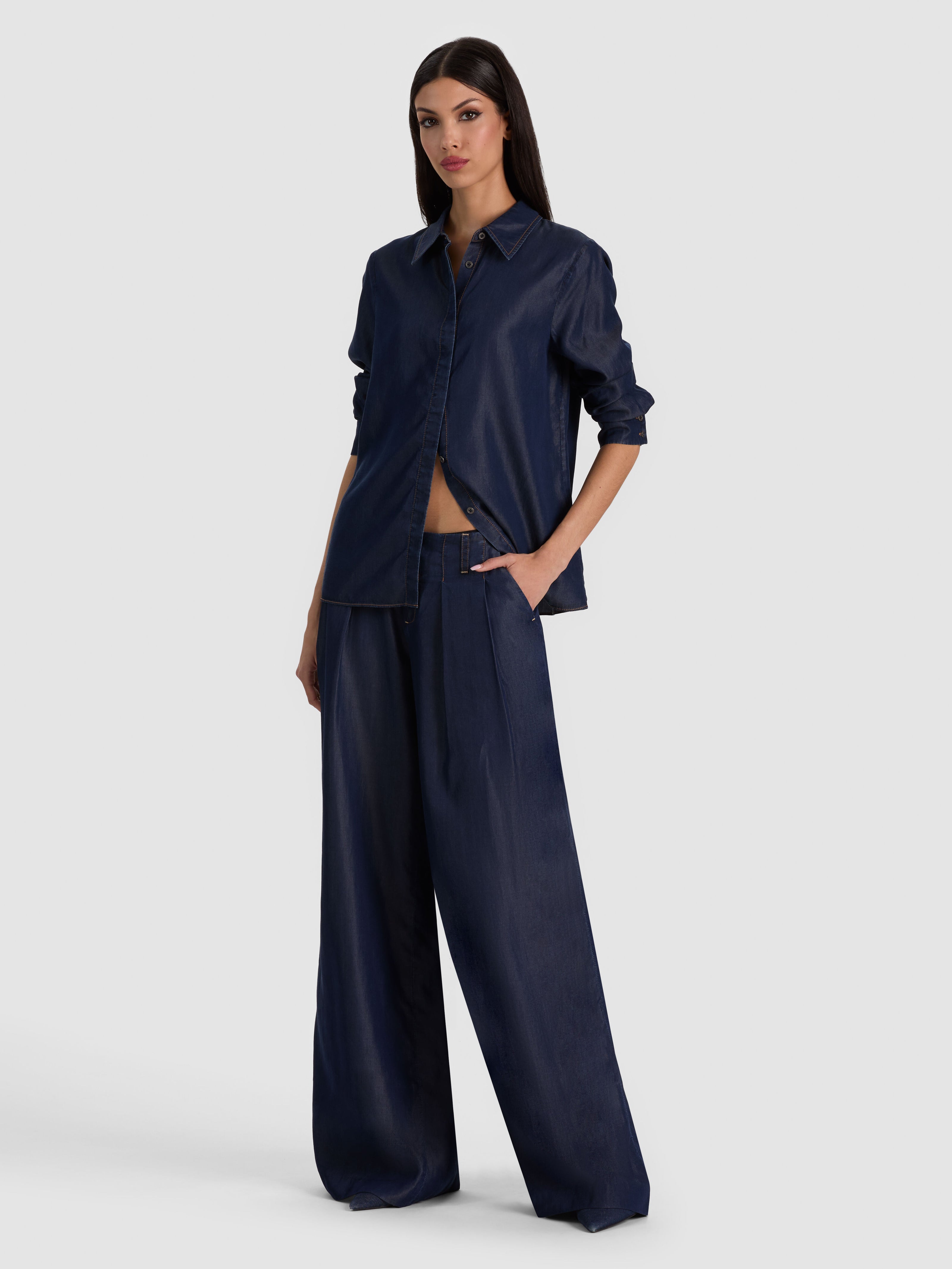 ELIAS DOPPIA PINCES JEANS-ALICE + OLIVIA