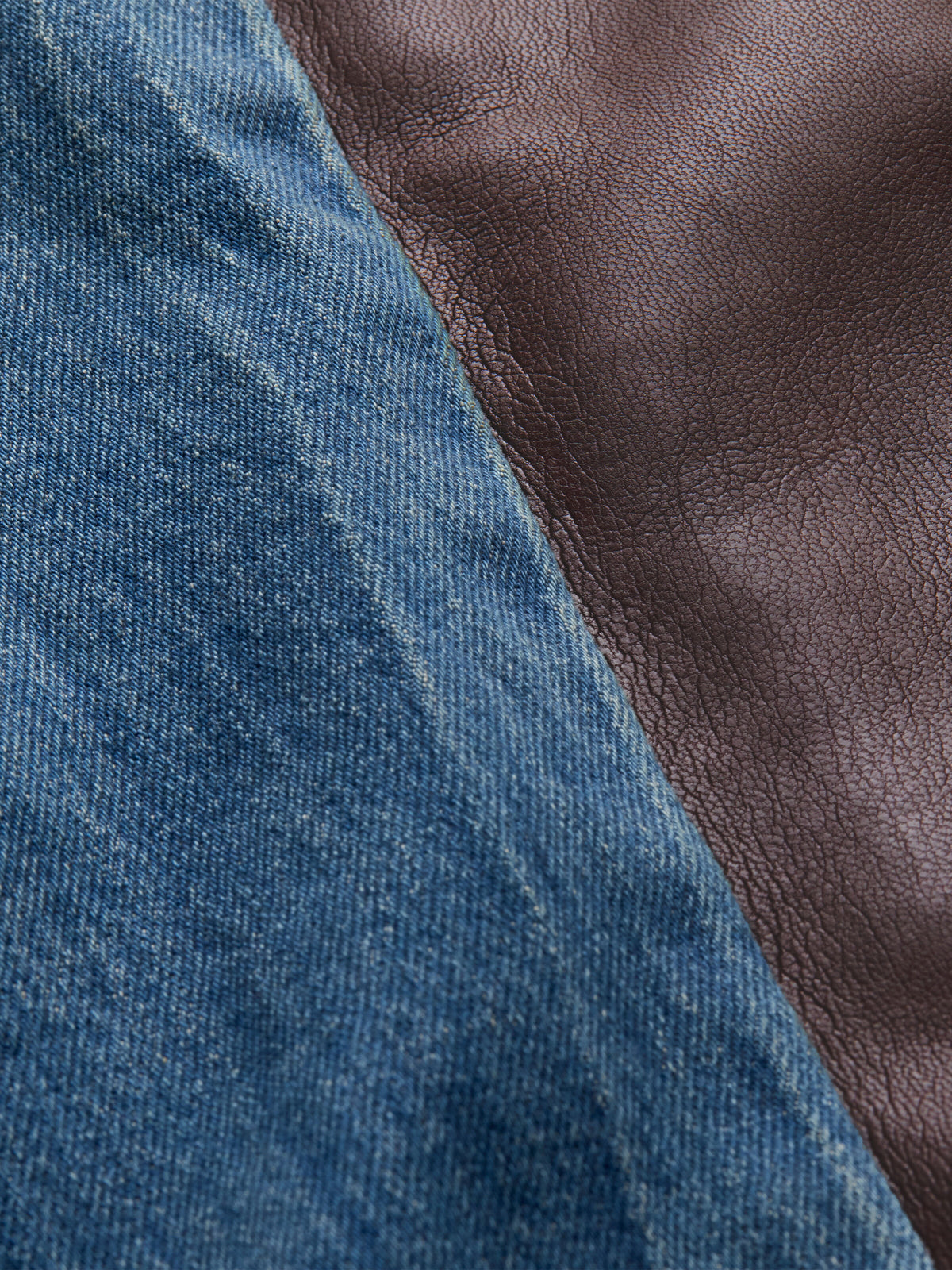 SB VEGAN CUTOUT JEAN - GEORGETTA VINTAGE BLUE/DK CHOC