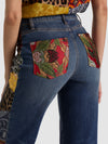 SB PATCHWORK JEAN-GEORGETTA VINTAGE BLUE/MULTI-ALICE + OLIVIA