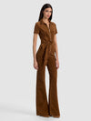GORGEOUS WIDE LEG JUMPSUIT-Black-ALICE + OLIVIA