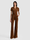GORGEOUS WIDE LEG JUMPSUIT-CAMEL-ALICE + OLIVIA