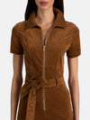 GORGEOUS WIDE LEG JUMPSUIT-CAMEL-ALICE + OLIVIA