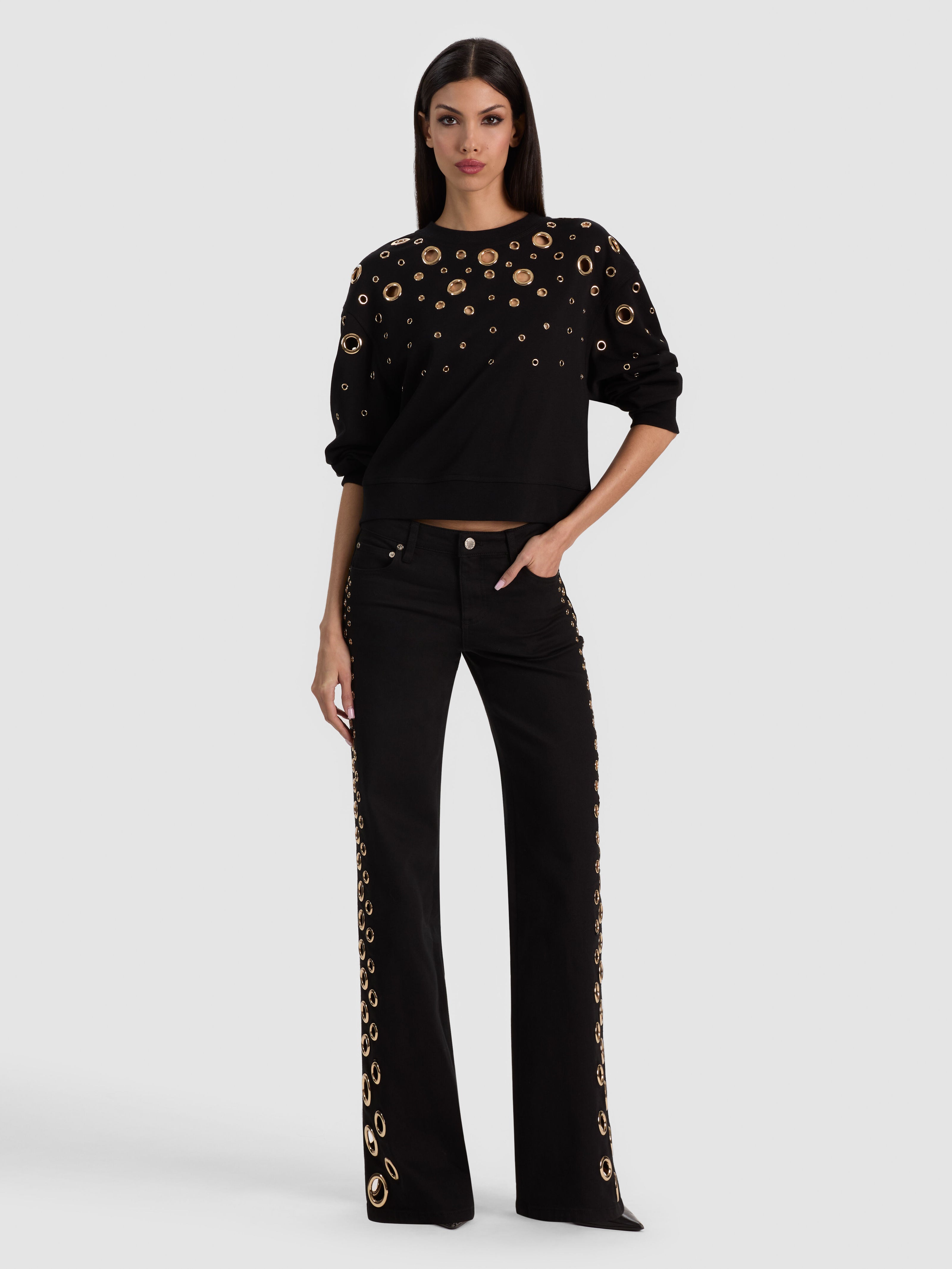 ROXIE GROMMET JEAN-ALICE + OLIVIA
