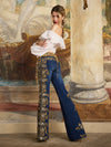 EMRYN JEANS DECORATO-ALICE + OLIVIA