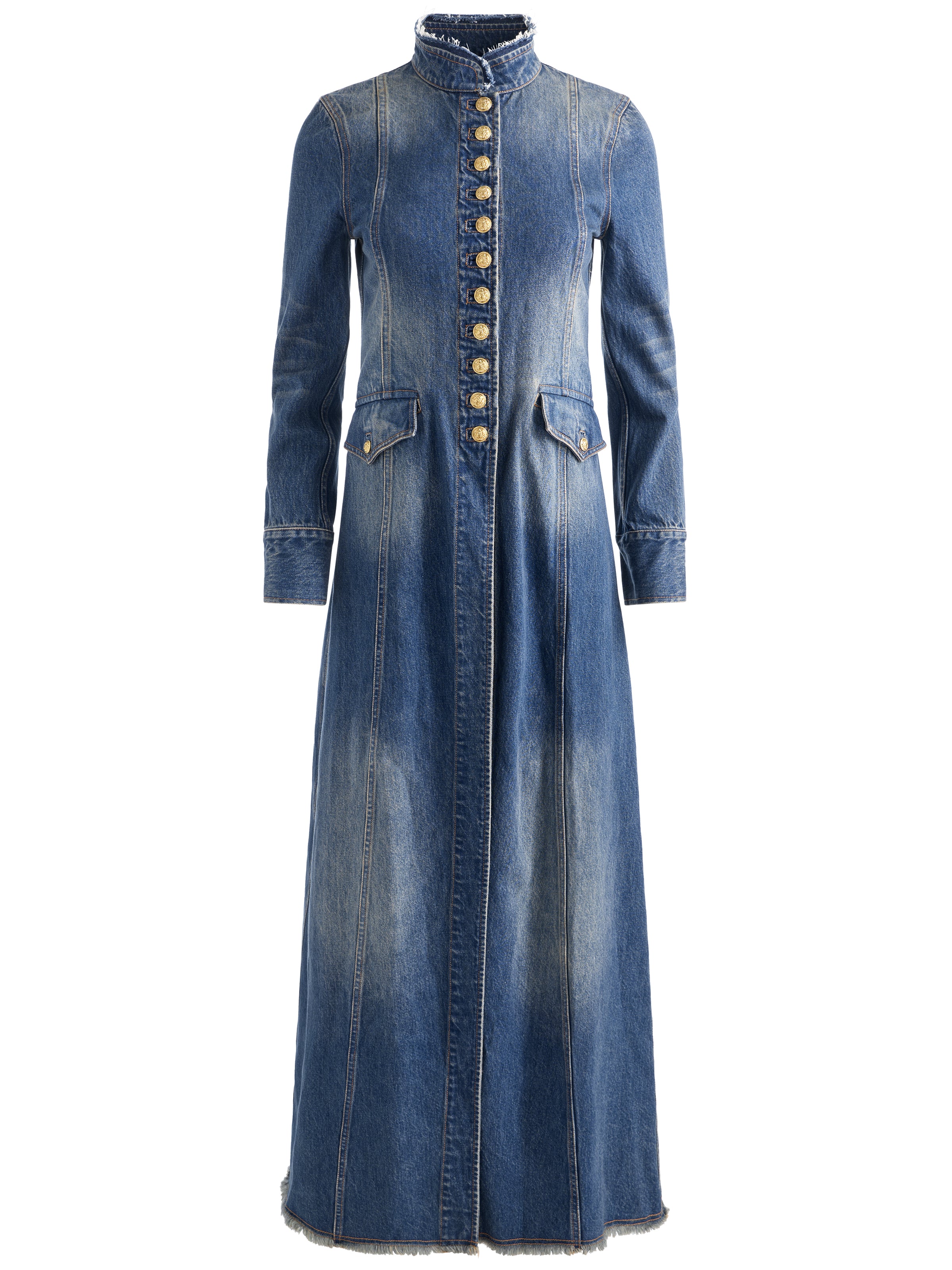 VESTE MILITAIRE EN JEAN WINN LONG-ALICE + OLIVIA