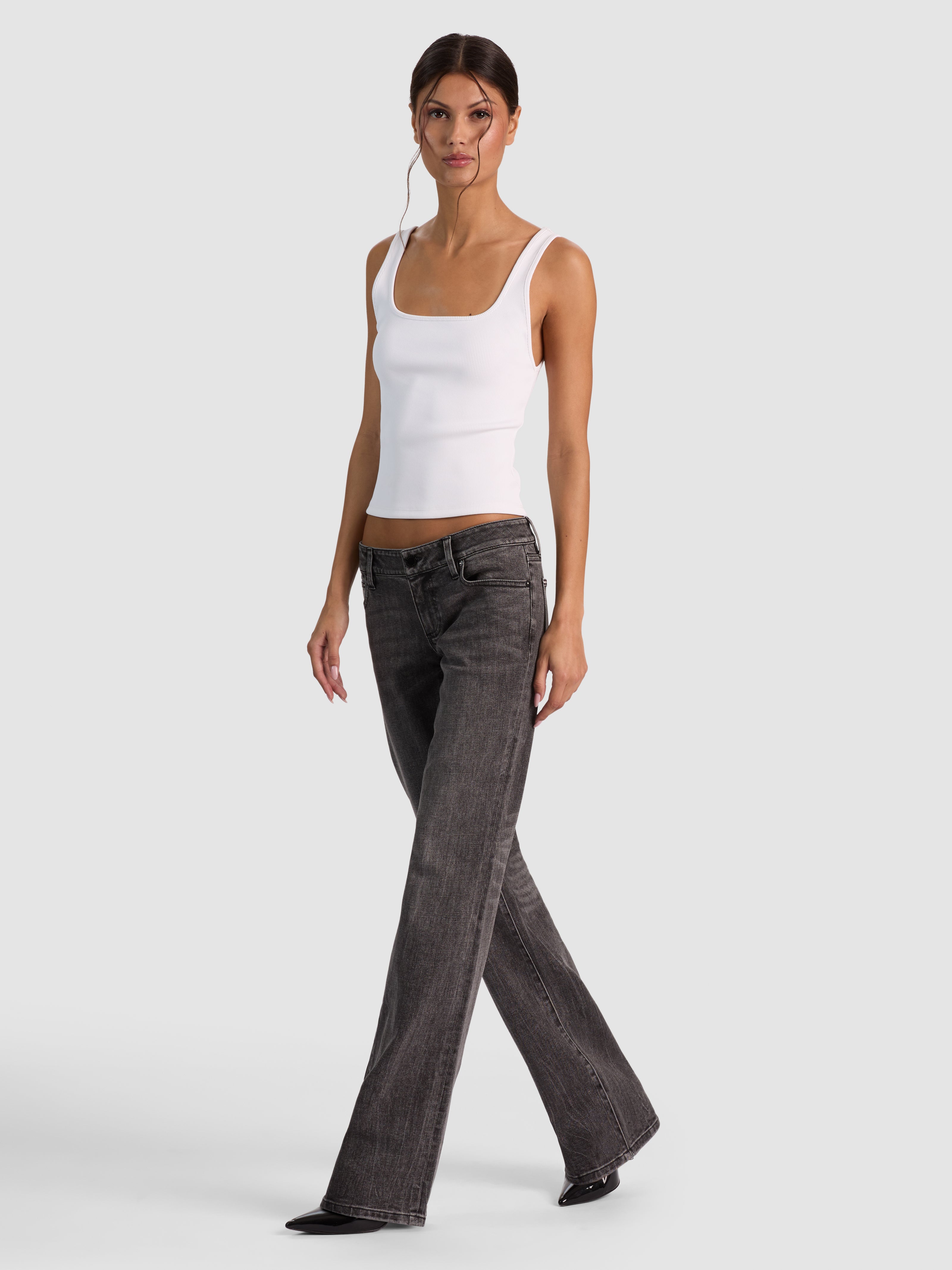 JEAN CIGARETTE DAMON ULTRA LR-ALICE + OLIVIA