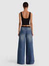 JEAN IAN AVEC BORDURE EN DENTELLE-ALICE + OLIVIA