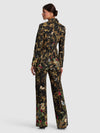 BREANN EMBROIDERED DENIM BLAZER-WISTFUL WOODS-ALICE + OLIVIA