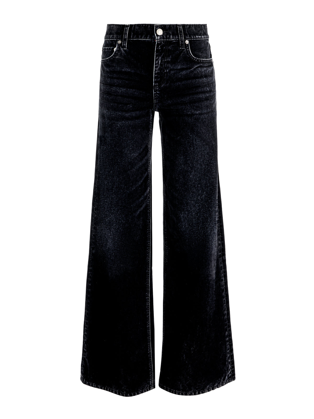 AMAZING BAGGY JEAN-BLACK/INDIGO-ALICE + OLIVIA