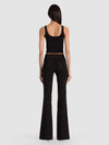 HOT EMBELLISHED JEAN-BLACK/CLEAR CRYSTAL-ALICE + OLIVIA